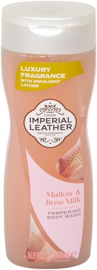 Imperial Leather Pampering Body Wash Mallow & Rose Milk 500mL