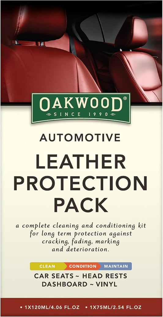 Oakwood Automotive Leather Care Protection Pack image 2