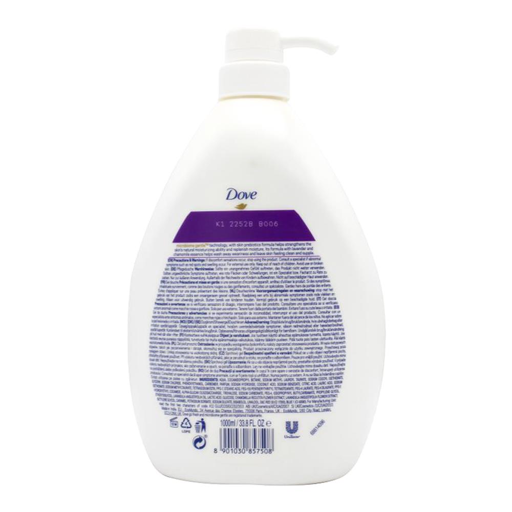 Dove Go Fresh Relaxing Hydration Body Wash 1000ml image 5