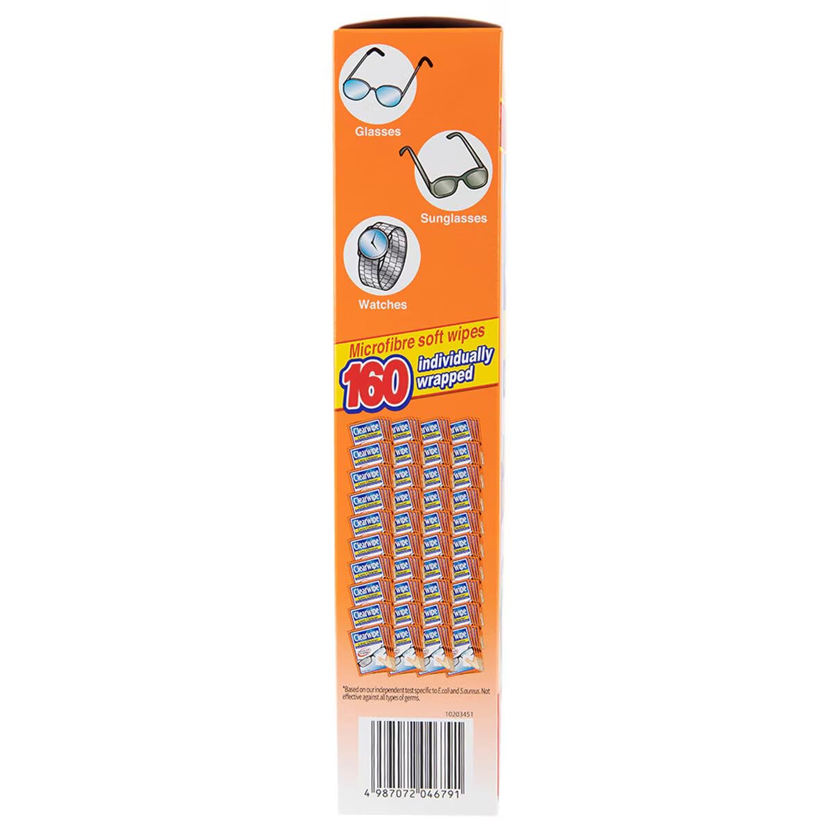 Clearwipe Lens Cleaner 160 Wipes image 4