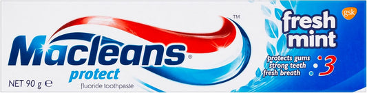 Macleans Protect Fluoride Toothpaste, Fresh Mint, 90g image 2