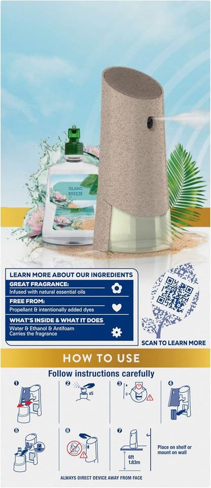 Air Wick Island Breeze Automatic Spray Starter Kit image 4