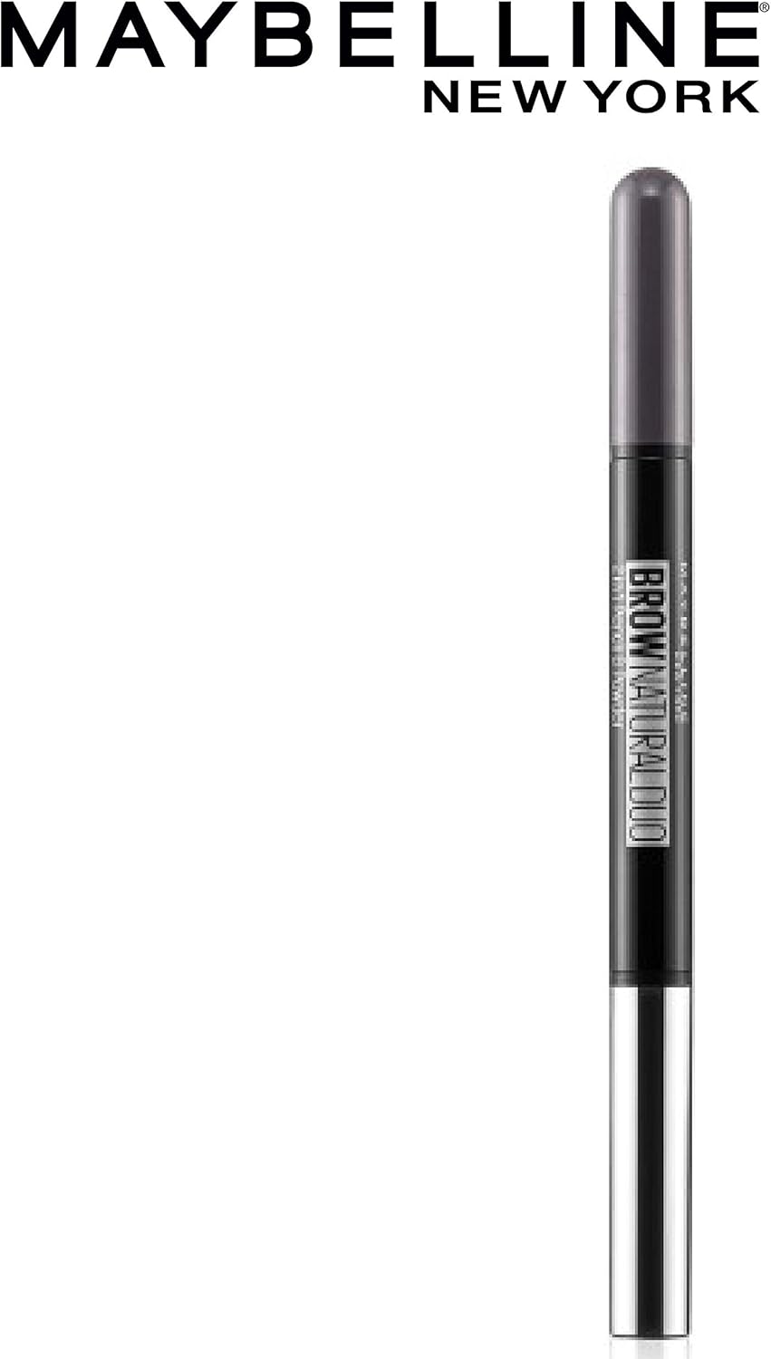 Maybelline Brow Natural Duo 2-in-1 Pencil and Powder, Grey Brown image 3