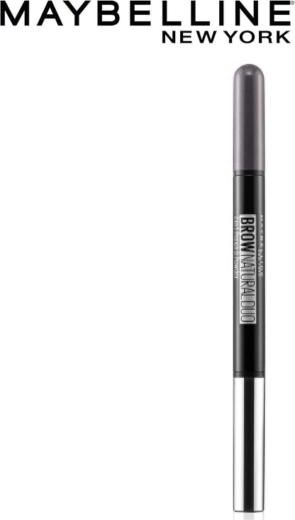 Maybelline Brow Natural Duo 2-in-1 Pencil and Powder, Grey Brown image 3