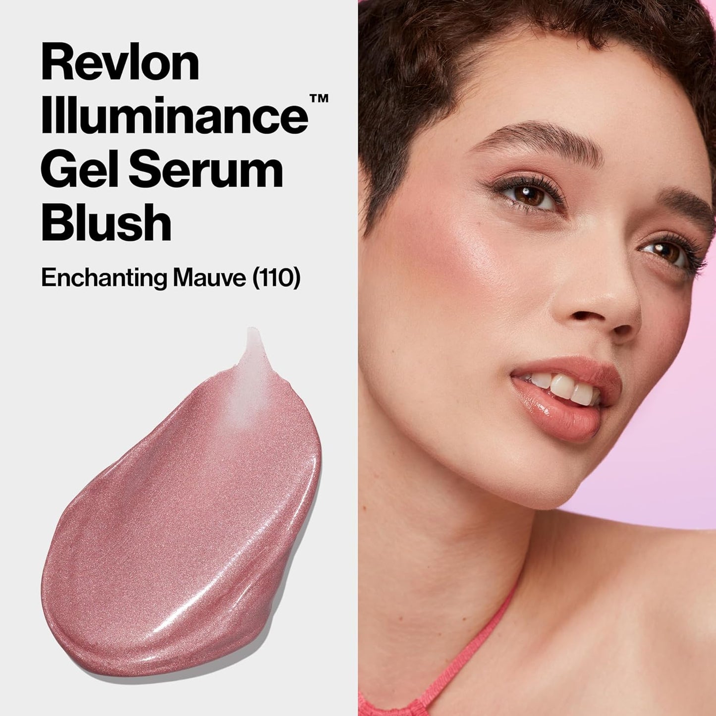 Revlon Illuminance Gel Serum Blush Enchanting Mauve image 2