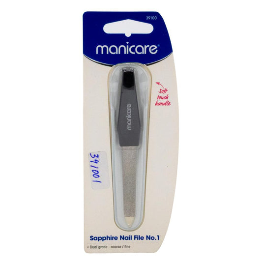 Manicare Sapphire Nail File No.1 – Dual Grade Coarse and Fine