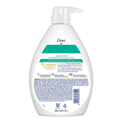 Dove Sensitive Skin Nourishing Body Wash 1000 ml image 6