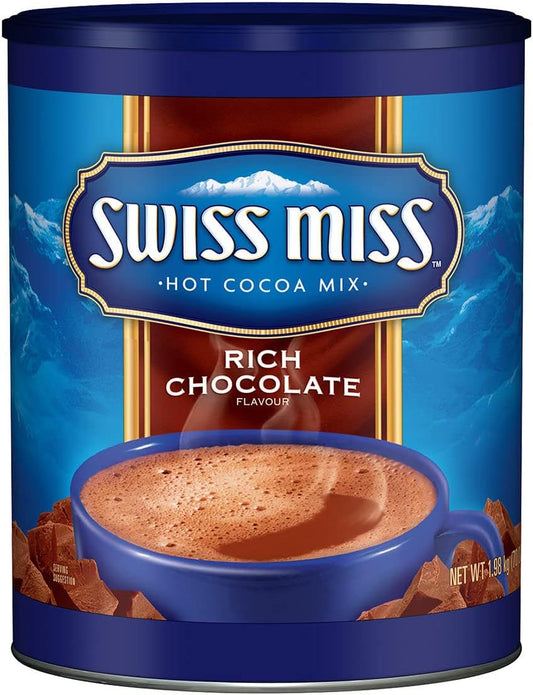 RICH CHOCOLATE HOT COCOA MIX CANISTER NET WEIGHT 70Oz 1.98KG