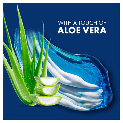 Gillette Men's Shaving Gel For Sensitive Skin With Soothing Aloe Vera, 195g image 6