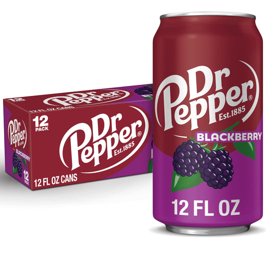 Dr Pepper Blackberry 355ml (Pack of 12)