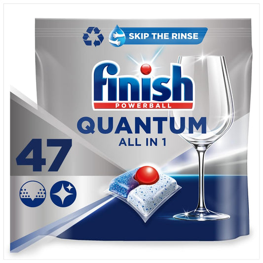 Finish Powerball Quantum All In 1 Dishwasher Tablets - 47 Tabs image 2
