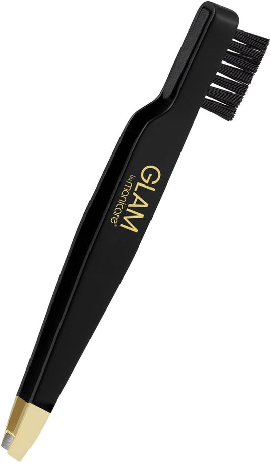 GLAM by Manicare Dual Brow Styler with 24K Gold-Plated Tip image 2