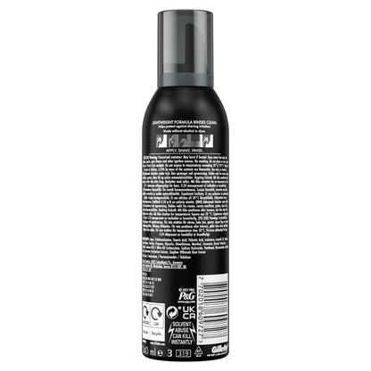 Gillette Labs By Gillette Quick Rinse Shaving Foam For Men, 240g image 4