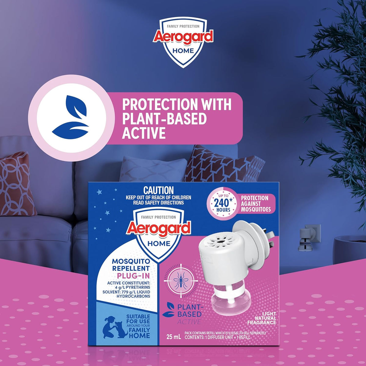 Aerogard Home Mosquito Repellent Electric Plug-In 25mL image 6