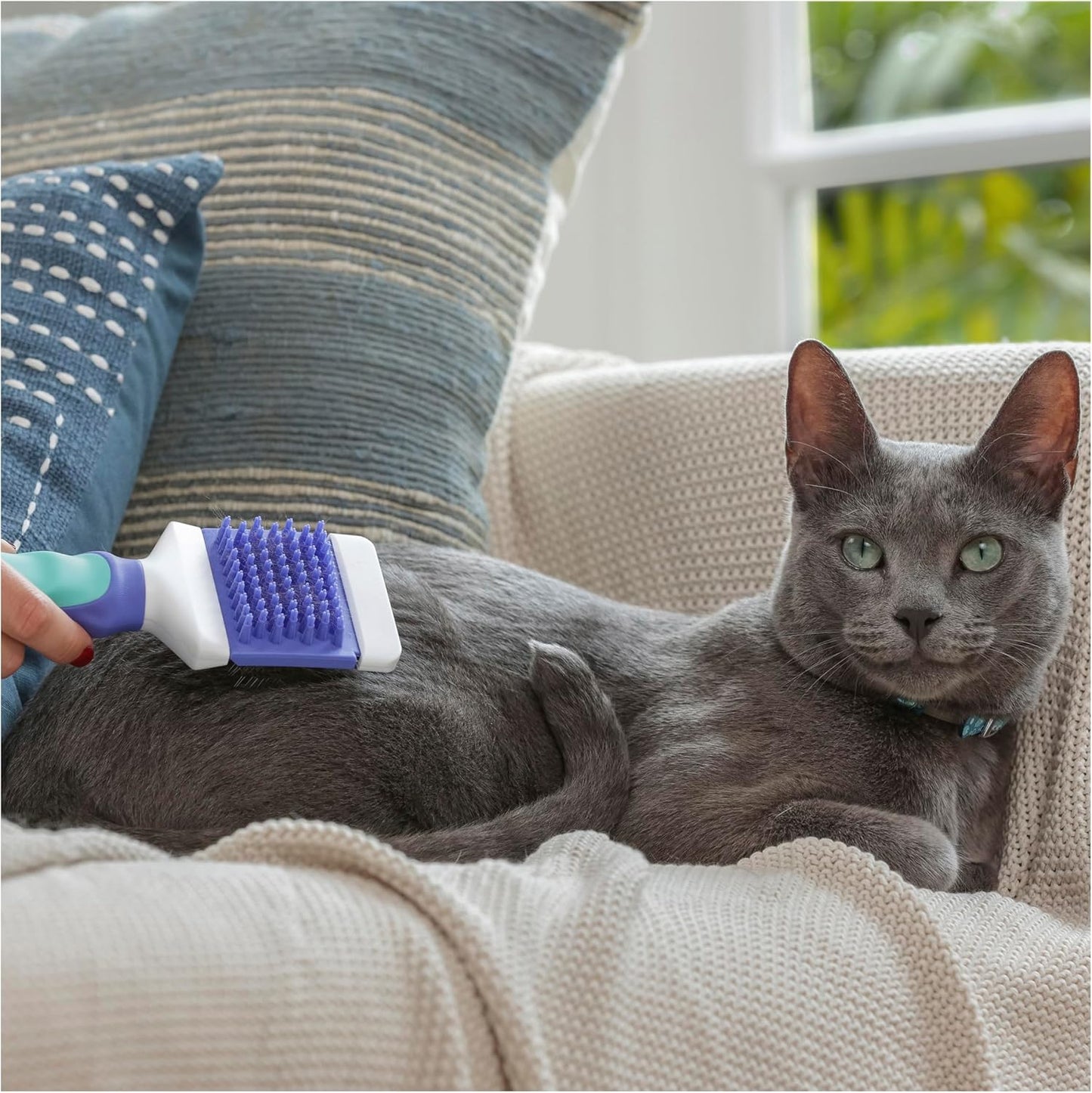 Purina Total Care Cats Slicker & Massager image 3