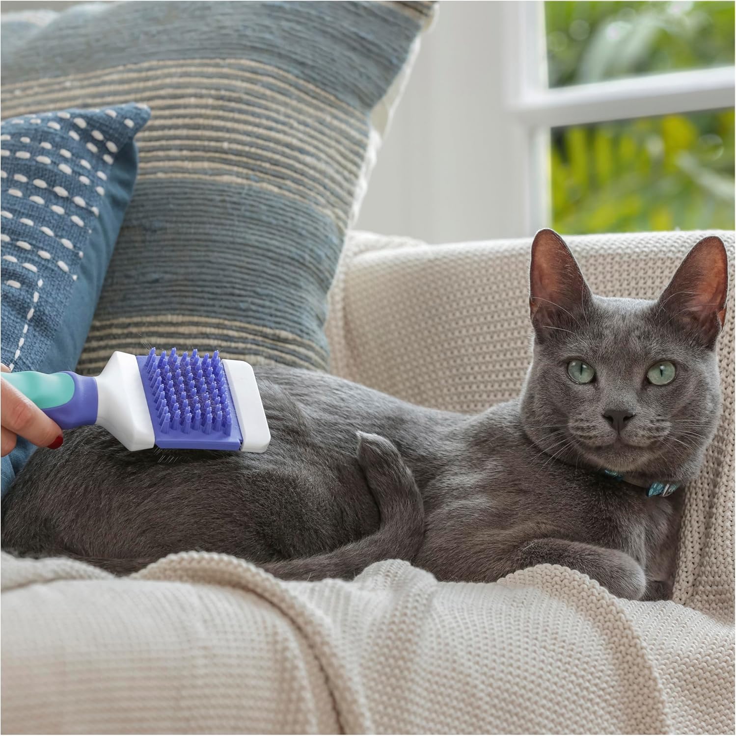 Purina Total Care Cats Slicker & Massager image 3