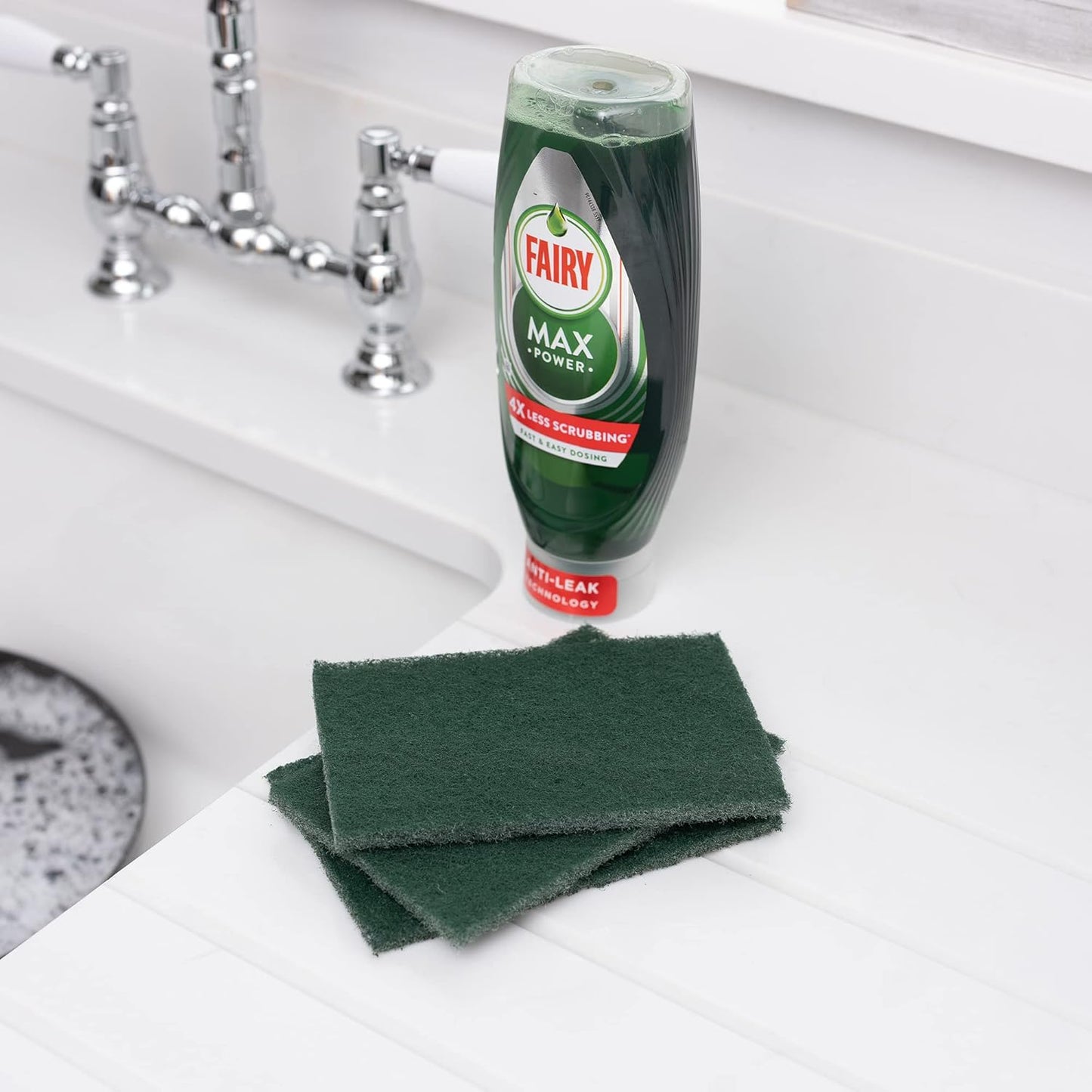 Fairy Original Extra Strong Scouring Pad (Pack of 3) image 7