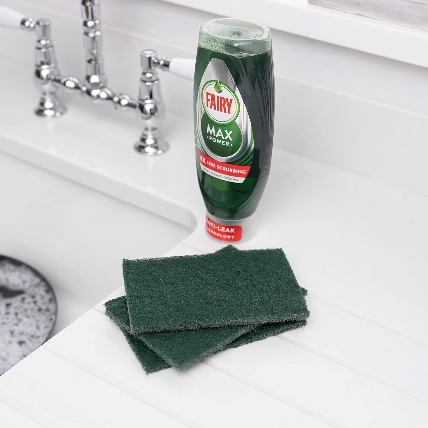 Fairy Original Extra Strong Scouring Pad (Pack of 3) image 7