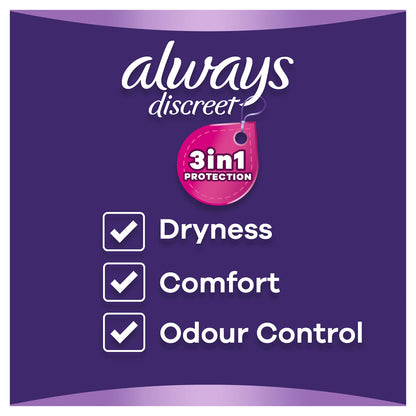 Always Discreet Incontinence Underwear Plus Large 8 Pack image 2