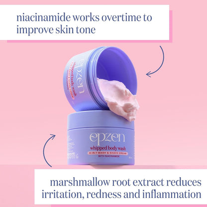 Epzen Whipped Body Wash Marshmallow 200mL image 5