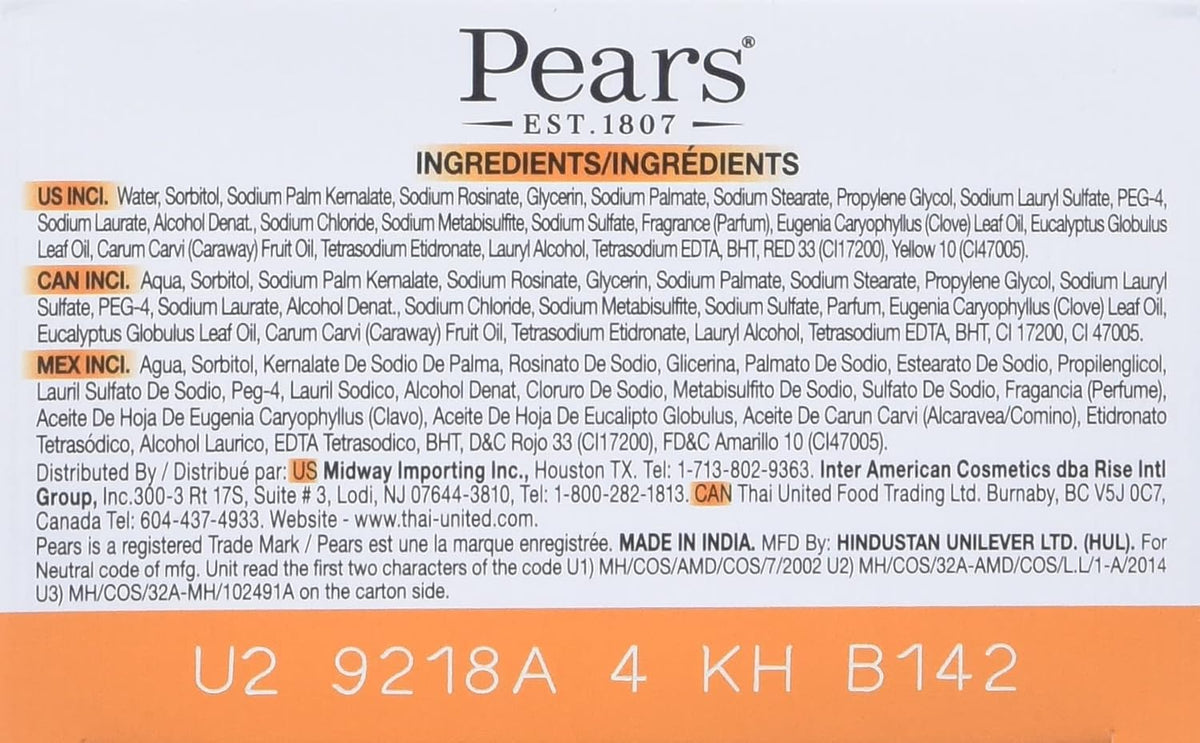 Pears Pure & Gentle Soap Bar 75g (Pack of 3) image 11