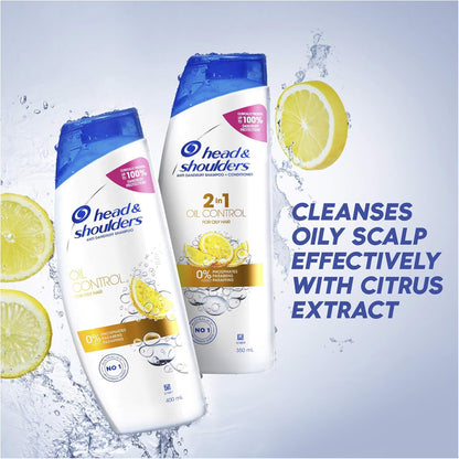 Head & Shoulders Oil Control Anti Dandruff Shampoo with Citrus Extract 660ml image 5
