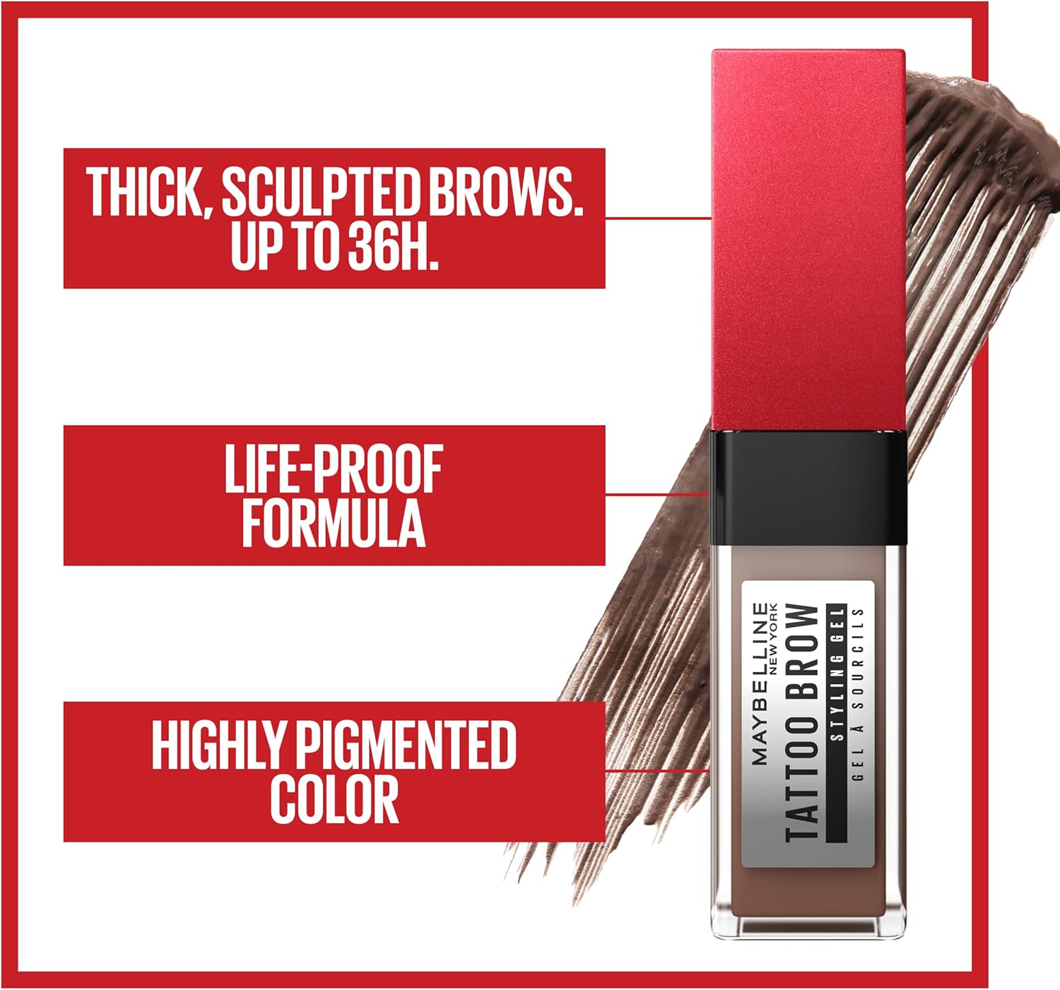 Maybelline Tattoo Brow 3 Day Styling Gel in Blonde image 5