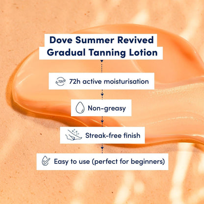 Dove Summer Revived Gradual Self-Tan Lotion 75mL image 6
