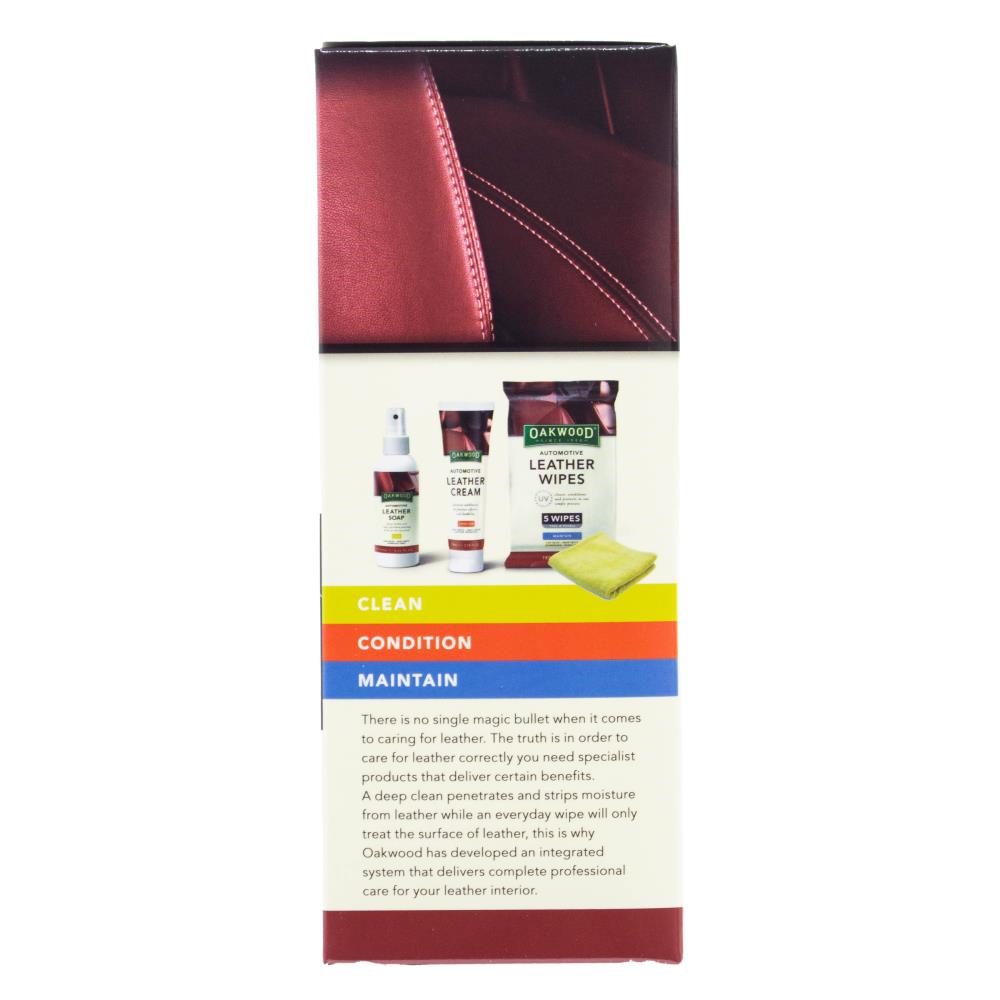 Oakwood Automotive Leather Care Protection Pack image 5