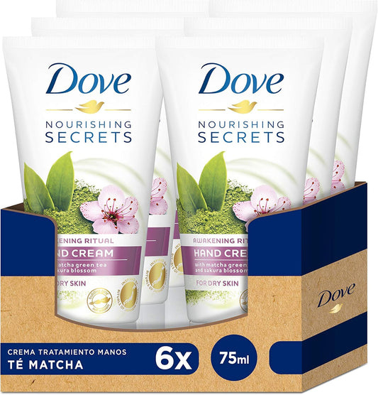 Dove Awakening Ritual Hand and Nail Cream with Matcha Green Tea & Sakura Blossom – 75ml