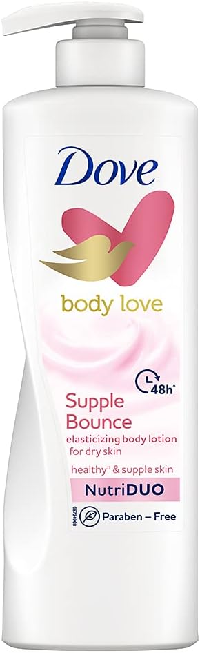 Dove Body Love Supple Bounce Body Lotion 400mL for Dry Skin