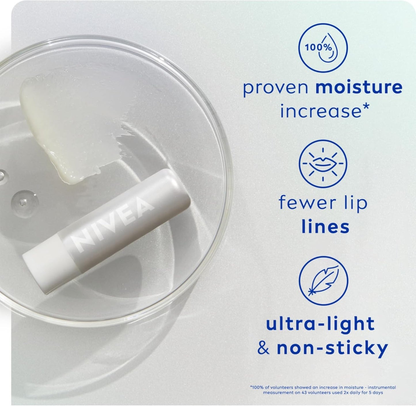 NIVEA Hyaluron Lip Moisture Plus Lip Balm 5.2g image 4