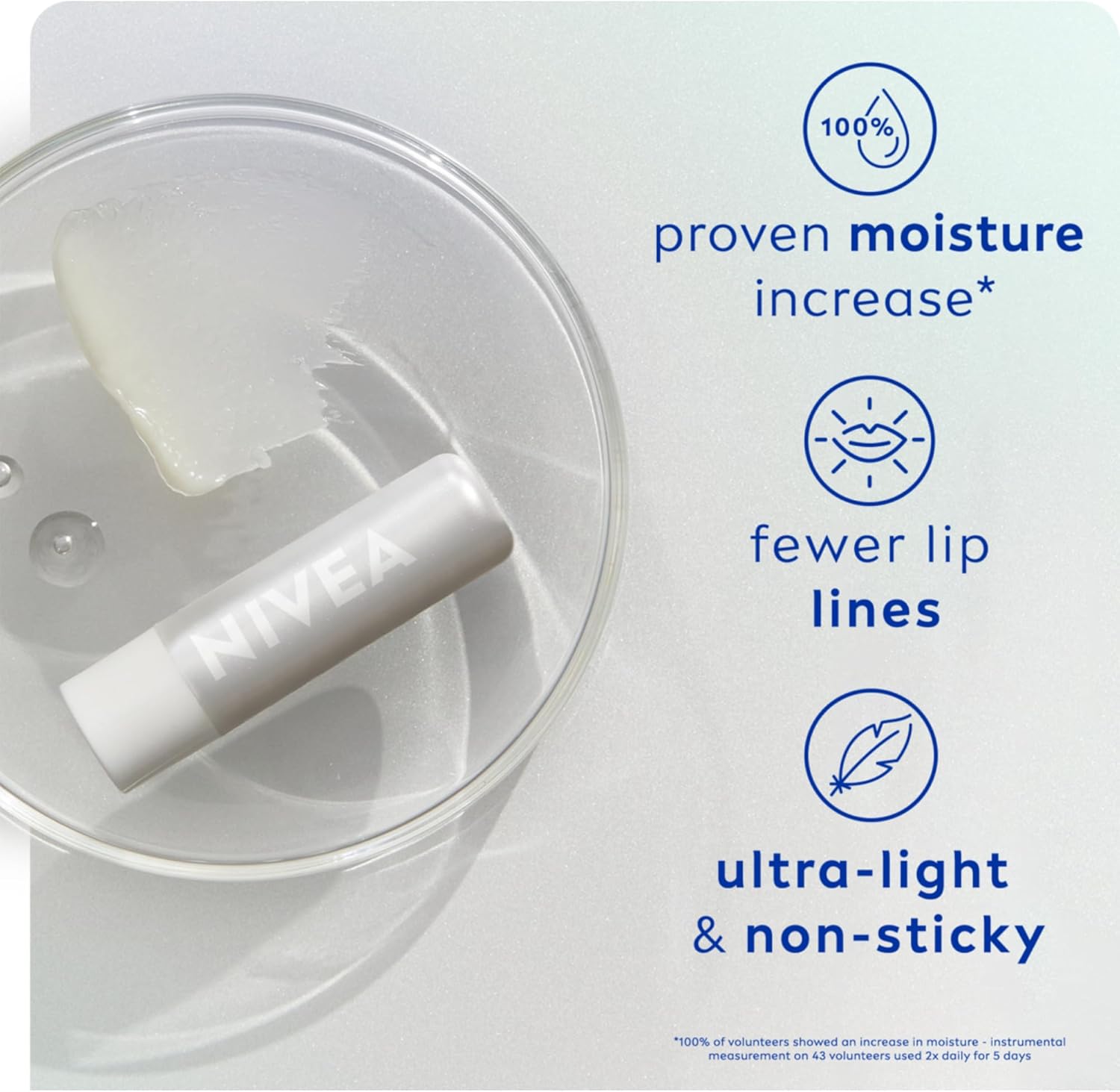 NIVEA Hyaluron Lip Moisture Plus Lip Balm 5.2g image 4