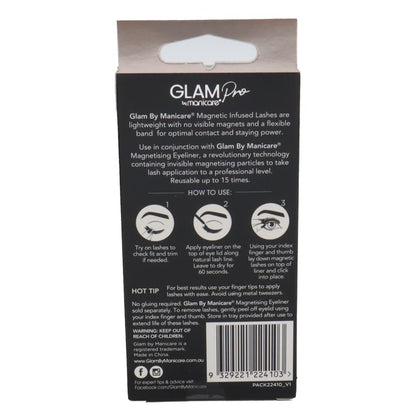 Glam by Manicare Pro Magnetic Infused Lashes – Quinn image 4