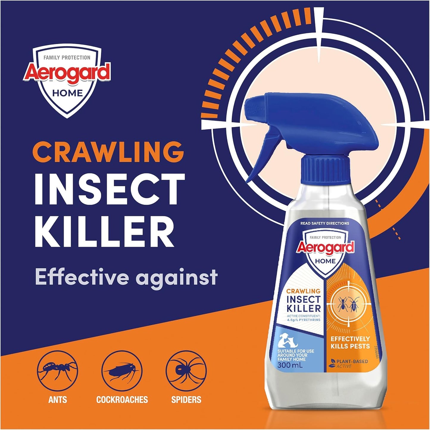 Aerogard Home Crawling Insect Killer 300ml image 3