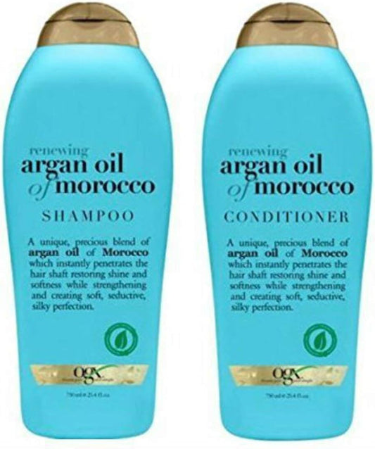 OGX Renewing+ Argan Oil of Morocco Shampoo and Conditioner 750 mL