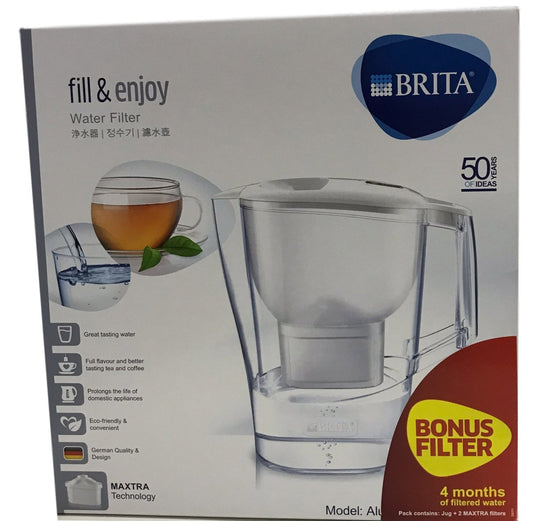 BRITA Aluna XL Water Filter Jug 3.5L with 2 MAXTRA Pro Filters