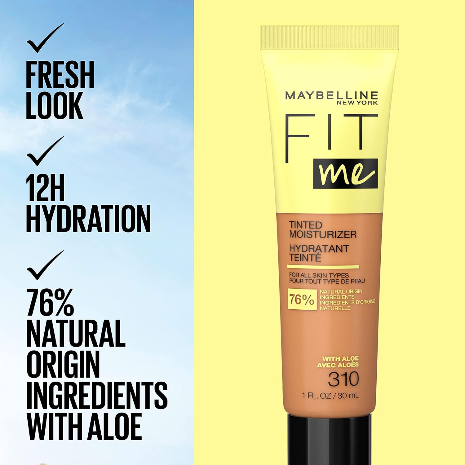 Maybelline New York Fit Me Tinted Moisturizer 370 image 6
