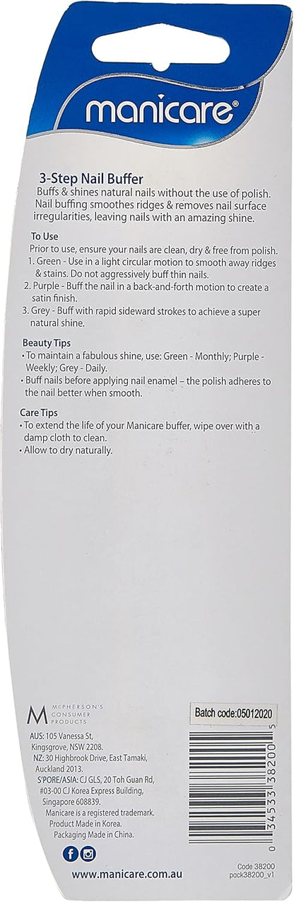 Manicare 3-Step Nail Buffer image 2