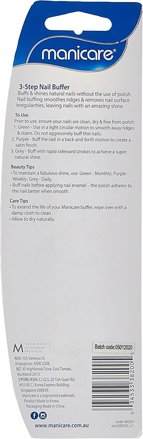 Manicare 3-Step Nail Buffer image 2
