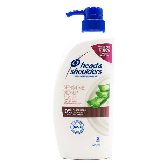 HEAD AND SHOULDERS SHAMPOO ANTI DANDRUFF SENSITIVE SCALP CARE 660mL image 2