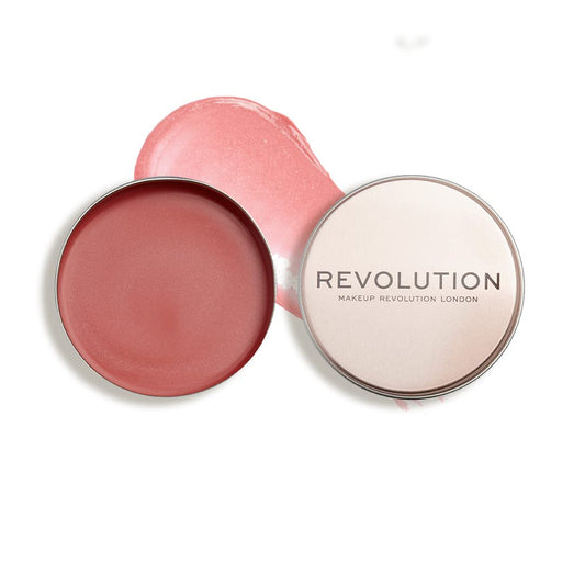 Makeup Revolution London Balm Glow Multi-Use Cheek and Lip Balm Buildable Deep Finish Peach Blossom 32g