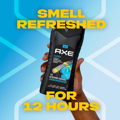 AXE Alaska 3-in-1 Body, Face & Hair Wash for Men, 250ml image 4