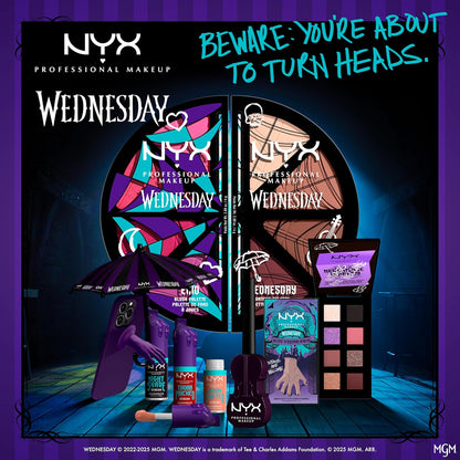NYX Professional Makeup Wednesday Color-Shifting Lip Oil - Nightshade image 6