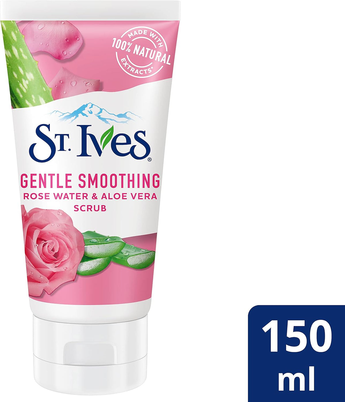 St Ives Gentle Smoothing Face Scrub Rose Water & Aloe Vera 150 mL image 7