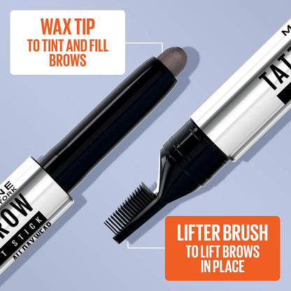 Maybelline Tattoo Studio Brow Lift Stick, 02 Soft Brown image 6