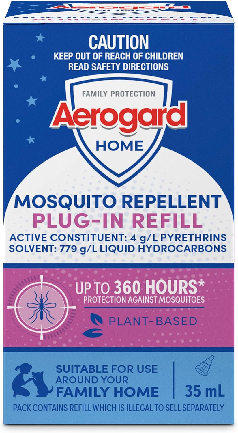 Aerogard Home Mosquito Repellent Electric Plug-In Refill 35mL