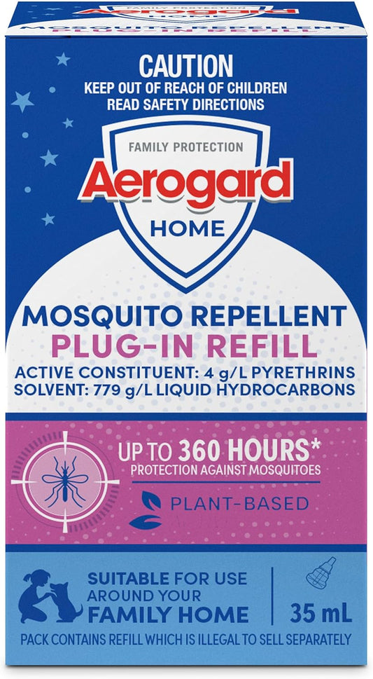 Aerogard Home Mosquito Repellent Electric Plug-In Refill 35mL