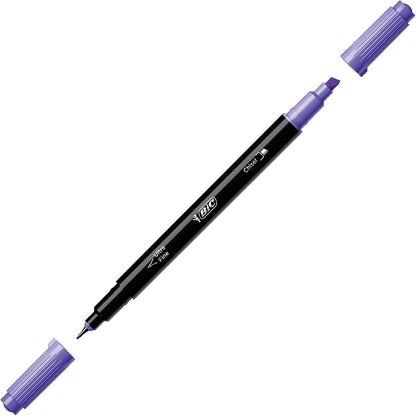 BIC Intensity Dual Tip Highlighter Pens - Assorted Colours, Box of 6 image 3