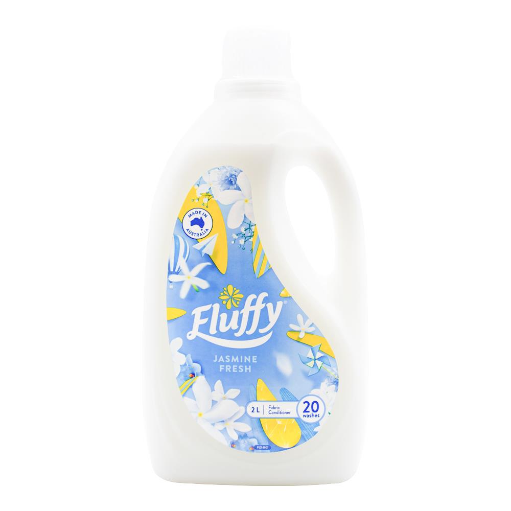 Fluffy Jasmine Fresh Fabric Softener Conditioner 2L image 6